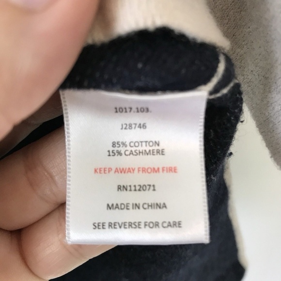 Jigsaw Cashmere Sweater Size Small Light Gray - Picture 6 of 13